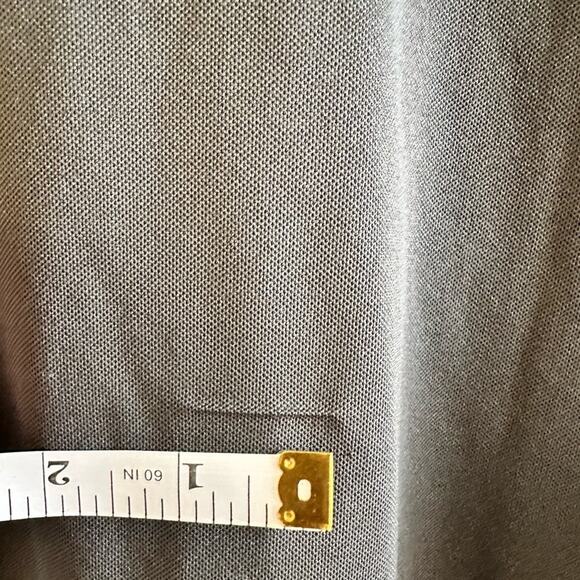 Nike (TWO) Golf Dri-FIT Polo Men Medium Dark Gray And Teal Blue Collared Adult - Picture 5 of 16